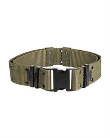 US OD MEDIUM LC2 PISTOL BELT