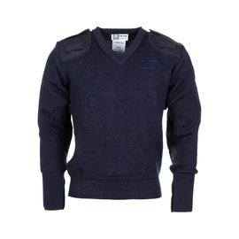 Police sweater - British Army surplus - Blue - Used
