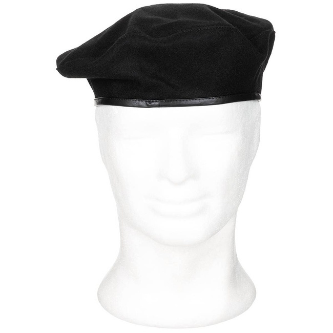 Beret - Military surplus from the Swiss Army - Black, like new