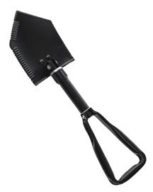 US BLACK 2,5MM TRIFOLD SHOVEL WITH COVER