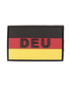 PVC 3D PATCH WITH HOOK and LOOP CLOSURE - FLAG OF GERMANY "DEU" - COLORED - Mil-Tec - LARGE