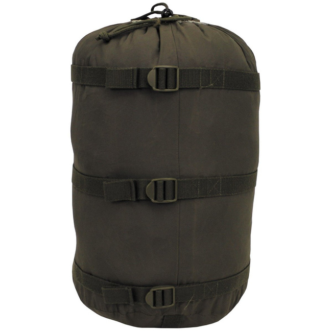 PACK BAG FOR SLEEPING BAG - "Carinthia" - OD GREEN - AUSTRIAN MILITARY SURPLUS - USED