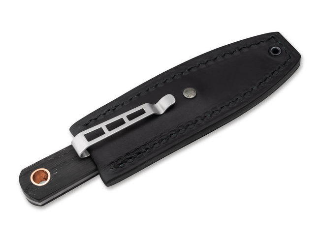 FIXED BLADE KNIFE - BARLOW BFF DAMASC - BROWN