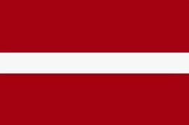 FLAG (91 x 152) cm LATVIA