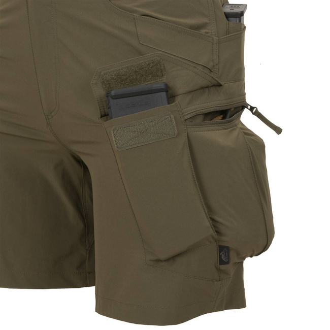 OUTDOOR TACTICAL ULTRA SHORTS - VERSASTRECH LITE - TAIGA GREEN - HELIKON