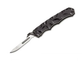Havalon Piranta 60A Stag Black Pocket Knife