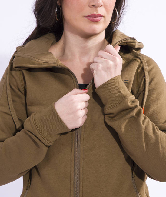 TACTICAL  SWEATER - "APHRODITE" - PENTAGON® - TERRA BROWN