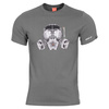 T-SHIRT - AGERON "GAS MASK" - Pentagon® - WOLF GREY