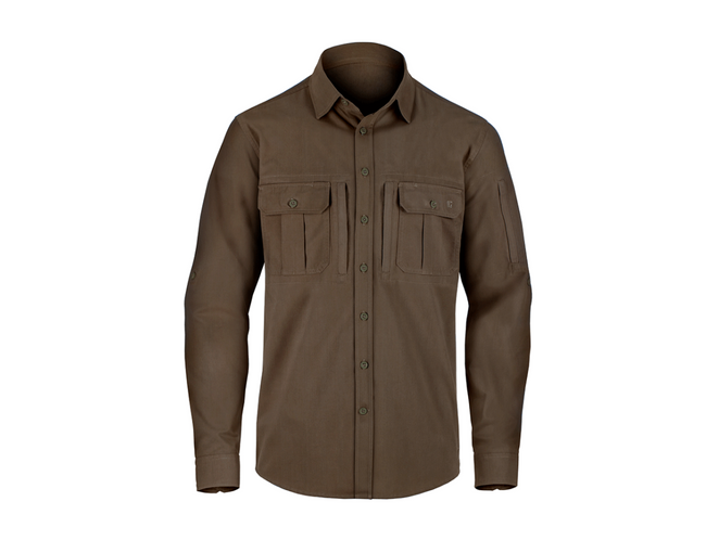 BUTTON UP PICEA SHIRT LS - CLAWGEAR® - RAL7013