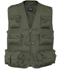 OD HUNTING A.FISHING VEST W.MESH LINING