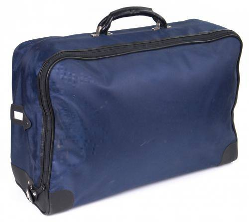 BAG - MILITARY SURPLUS FROM GERMAN ARMY - BLUE - USED