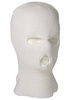 3-HOLE ACRLYIC BALACLAVA - Mil-Tec - WHITE