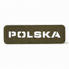 PATCH POLSKA 25 x 80 MM LASER CUT - GREEN RANGER - M-TAC