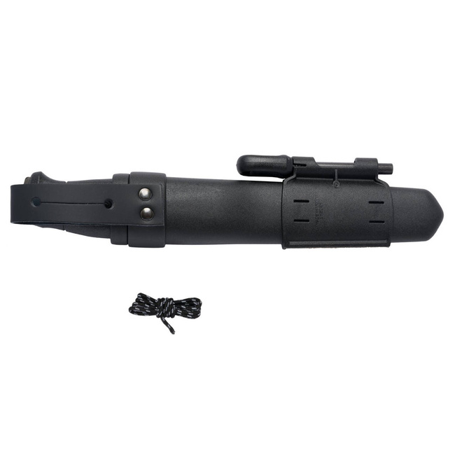 GARBERG BLACKBLADE™ WITH SURVIVAL KIT (C) - MORAKNIV® - BLACK (ID 13915)