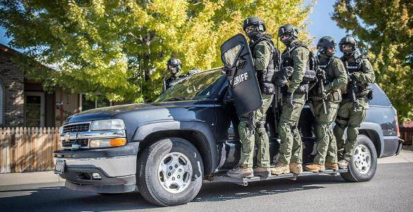 MBDU TROUSERS - NYCO RIPSTOP - Helikon-Tex - MULTICAM BLACK