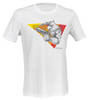 PRINTED T-SHIRT - EAGLE WITH GUNS - D.FIVE - WHITE