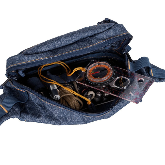 BANDICOOT WAIST PACK - NYLON POLYESTER BLEND - BLUE MELANGE - HELIKON