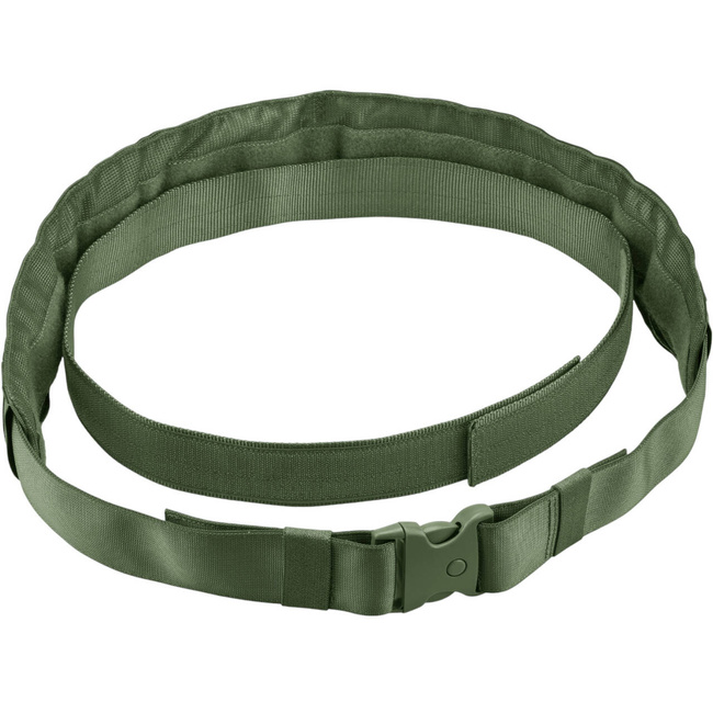 LOW PROFILE TACTICAL BELT - LASER CUT - DEFCON 5 - GREEN OD - DEFCON 5