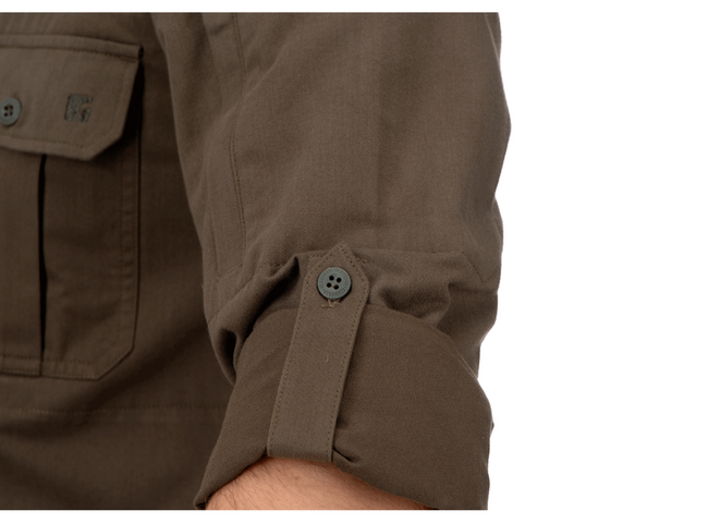 BUTTON UP PICEA SHIRT LS - CLAWGEAR® - RAL7013