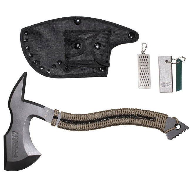 Tomahawk, "OPERATION-THONAR", with black nylon sheath