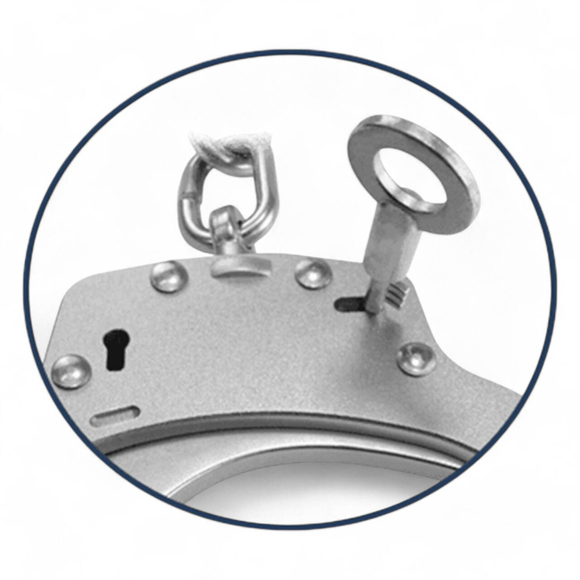 ULTRALIGHT HANDCUFFS - HM-02 - DURALUMINUM - 240 g - ESP