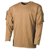 Tactical shirt with pockets on sleeves - Military surplus from the US Army - Coyote - MFH
