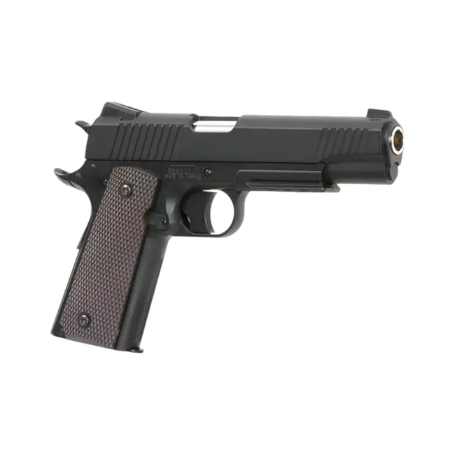 CQBP M45A1 CO2 Airsoft Pistol - Metal slide - Non-blowback - Black