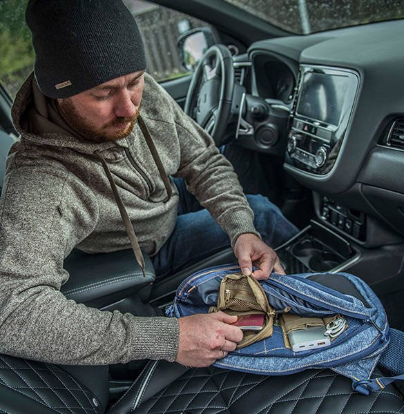 EDC SLING BACKPACK - 6.5 L - Helikon-Tex® - GREY MELANGE