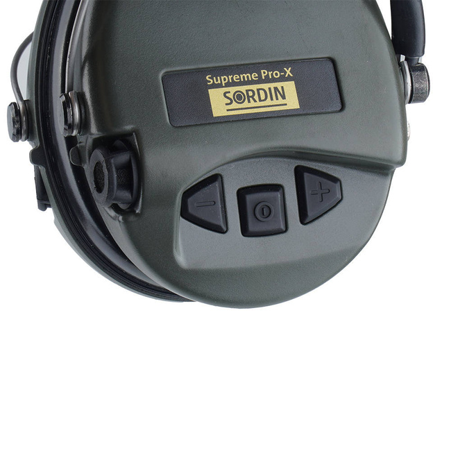 Supreme Pro-X Earmuff - Green - 75302-X/L-S - Sordin