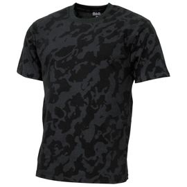 COTTON T-SHIRT - "STREETSTYLE" - AMERICAN ARMY STYLE - MFH® - NIGHT-CAMO