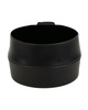 COLLAPSIBLE CUP - FOLD-A-CUP - BLACK - 600 ML