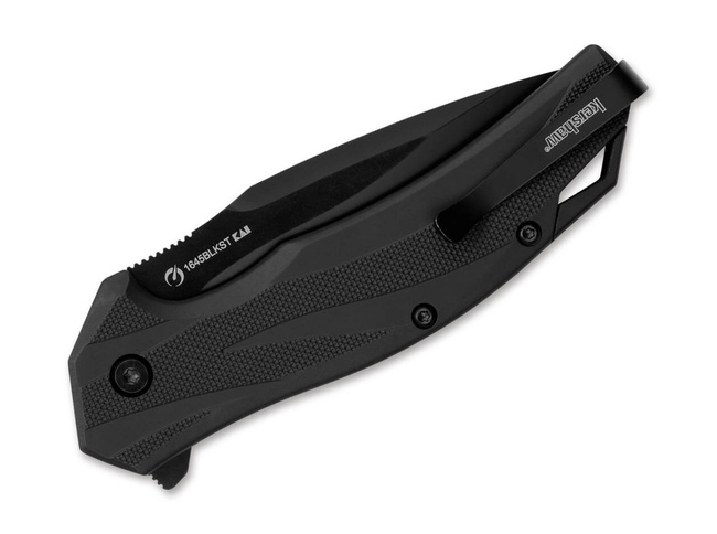 POCKET KNIFE LATERAL BLACK SERRATED - KERSHAW