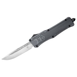 LARGE GREY CTK-1 DROP POCKET KNIFE - CobraTec