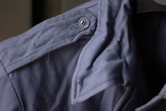 Quilted winter suit - Romanian military surplus - Grey - like new