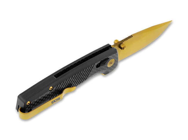 POCKET KNIFE TERMINUS XR LTE CF GOLD - SOG