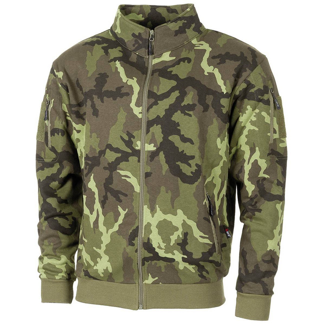SWEATJACKET - "TACTICAL" - MFH - CZ Camo M95