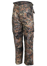 KIDS BDU PANTS - US ARMY STYLE - Mil-Tec - FLECKTARN