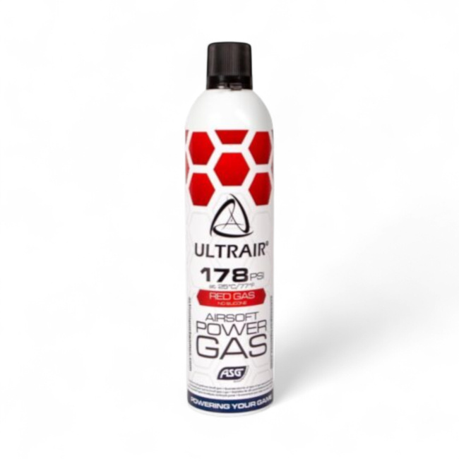 Ultrair High Power Propellant Gas (Red) – 570 ml - ASG