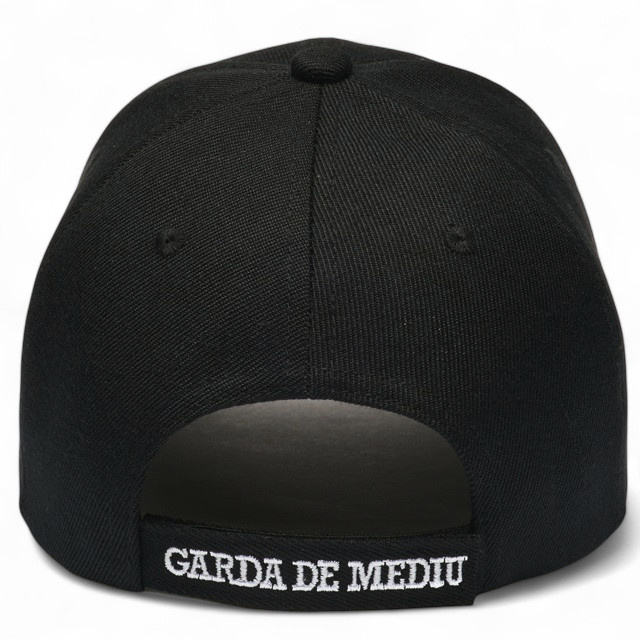 CAP - ENVIRONMENTAL GUARD - PREMIUM QUALITY - 3D EMBROIDERY - BLACK - ONE SIZE