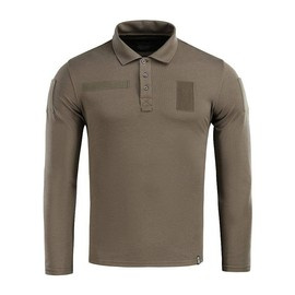 POLO TACTICAL SHIRT LONG SLEEVE 65/35 - DARK OLIVE - M-TAC