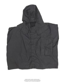 FLAME RETARDANT PROTECTION PONCHO - GERMAN MILITARY SURPLUS - USED