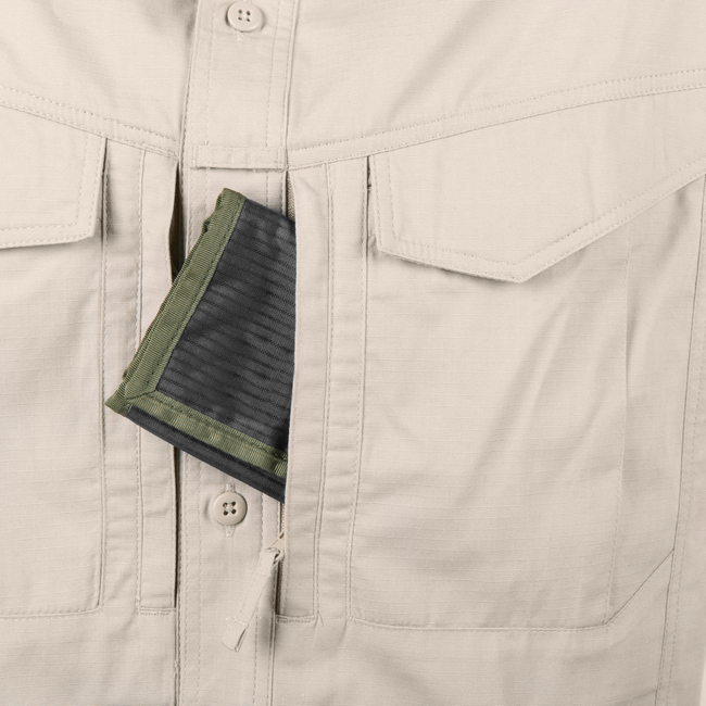 SHORT-SLEEVED SHIRT - DEFENDER MK2® - POLYCOTTON RIPSTOP - Helikon-Tex® - BLACK