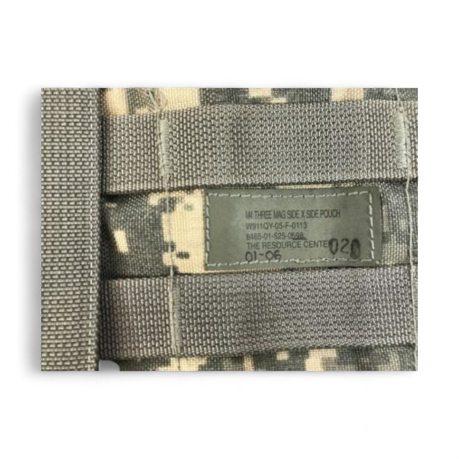 Triple pouch with Molle system for magazines - M4 - AT-Digital - US Army military surplus - Used