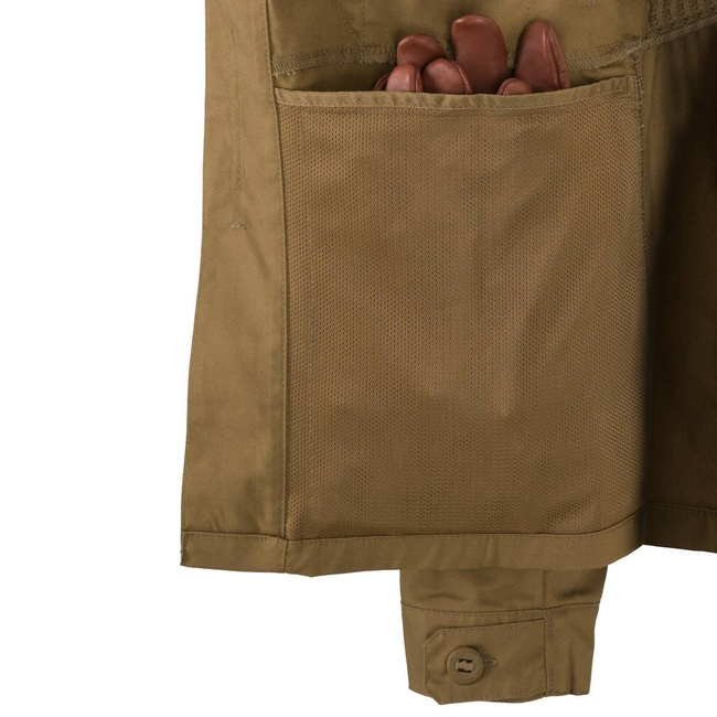 LONG SLEEVE SHIRT - "WOODSMAN®" - Helikon Tex® - COYOTE/TAIGA GREEN