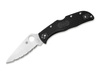 ENDELA SERRATED POCKET KNIFE - SPYDERCO