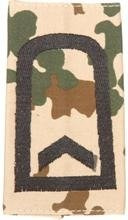 GERMAN ARMY TROPICAL CAMO/BLACK SHOULDER LOOPS ´FELDWEBEL´