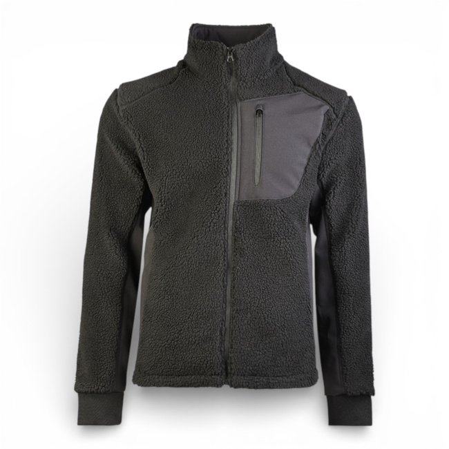 Teddy-Fleece Cold Weather Jacket - Bearforce - Black - Mil-Tec