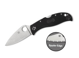 POCKET KNIFE LEAFJUMPER FRN BLACK - SPYDEREDGE