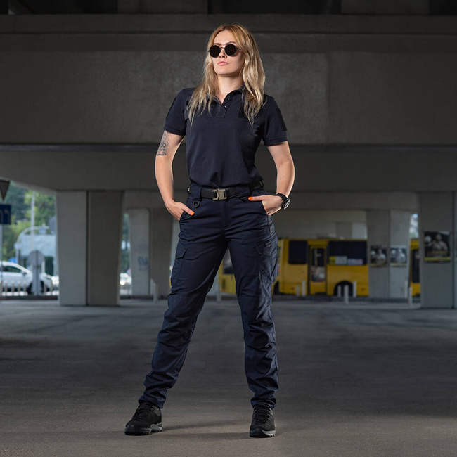 AGGRESSOR LADY FLEX TACTICAL TROUSERS, DARK NAVY BLUE - M-TAC