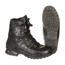 COMBAT BOOTS - MEINDL - MODEL 2018 - GERMAN ARMY BW MILITARY SURPLUS - BLACK - USED